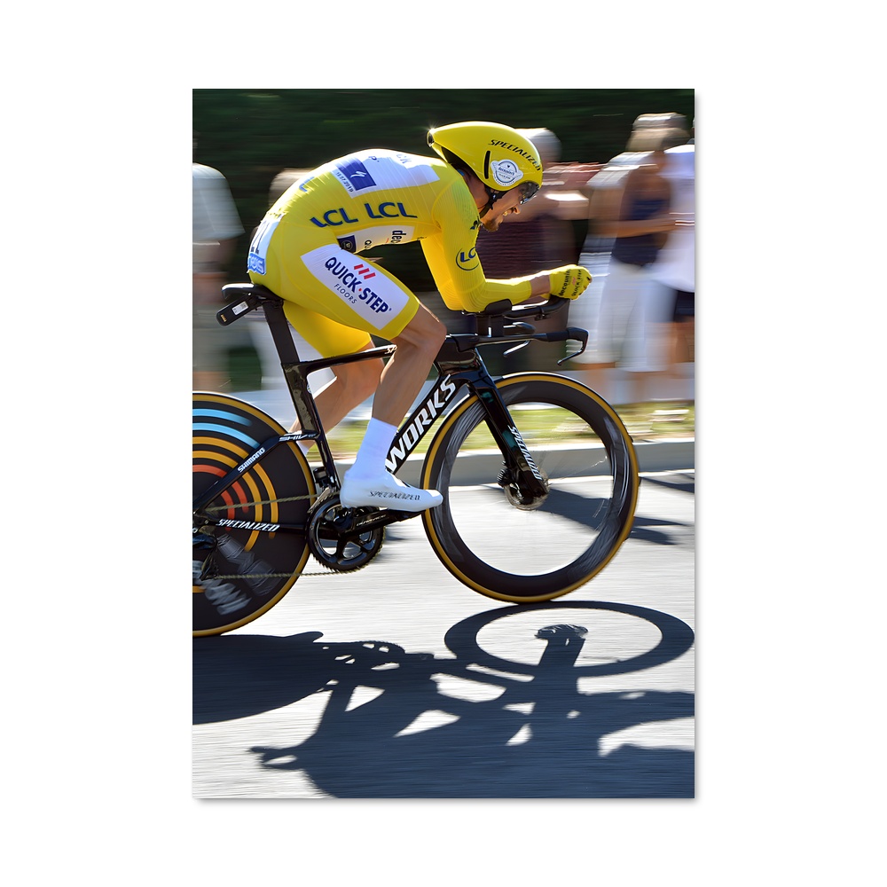 Poster Julian Alaphilippe Cycling Design iconique